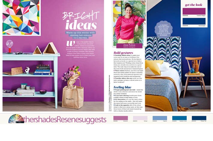 Colour Story in Your Home and Garden Magazine