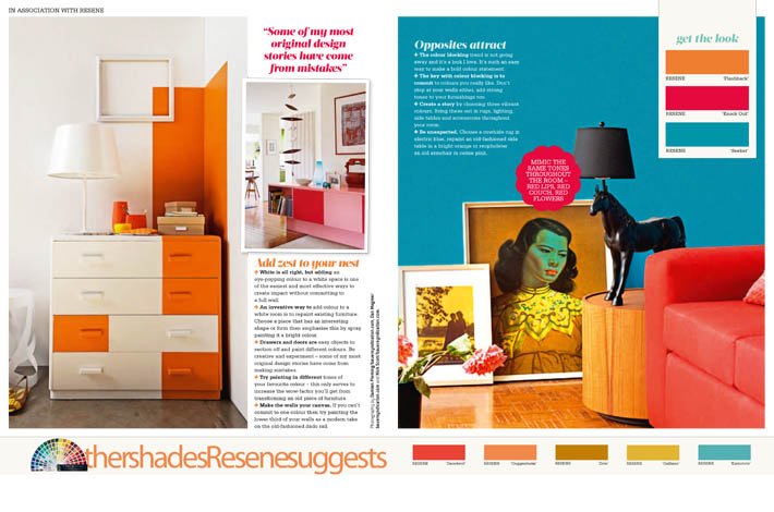 Colour Story in Your Home and Garden Magazine