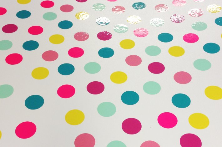 Abis Dots: Alex Fulton Design + KM2 Creative Wall Confetti